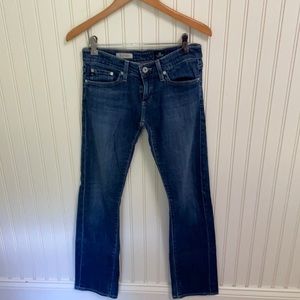 AG The Tomboy Relaxed Straight Jeans. Size 25R